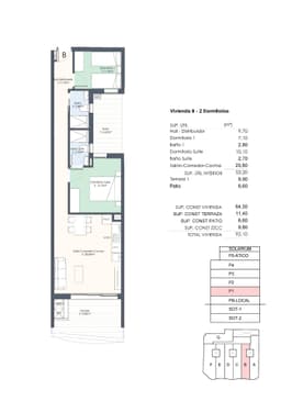 Appartement 2 slpk in Torrevieja – foto 13