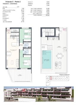 Penthouse 2 slpk in Benijofar – foto 33