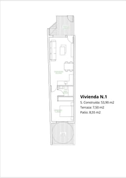Bungalow 1 slpk in San Pedro del Pinatar – foto 9