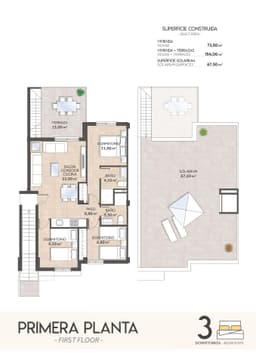 Bungalow 3 slpk in San Miguel de Salinas – foto 16