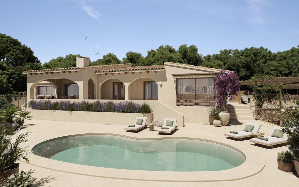 Villa 3 slpk in Benissa – foto 1