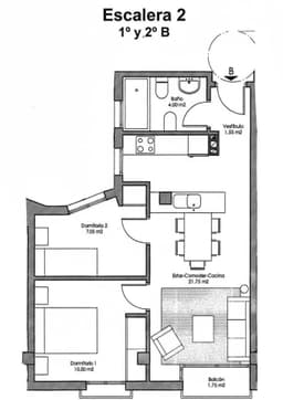 Appartement 2 slpk in Avileses – foto 22