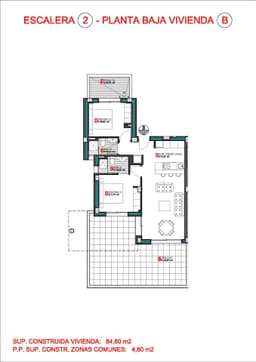 Appartement 2 slpk in Torrevieja – foto 12