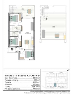 Penthouse 3 slpk in Torre Pacheco – foto 22