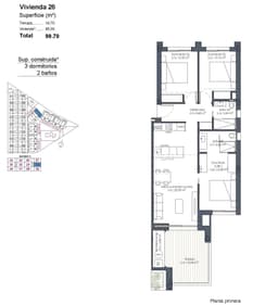 Appartement 3 slpk in Los Alcazares – foto 31
