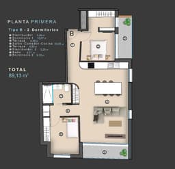 Appartement 2 slpk in Torrevieja – foto 9