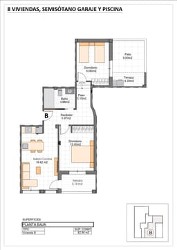 Appartement 2 slpk in San Pedro del Pinatar – foto 8