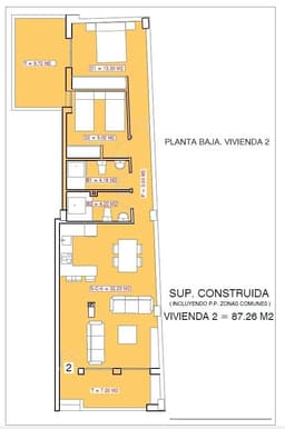 Appartement 2 slpk in Torrevieja – foto 17